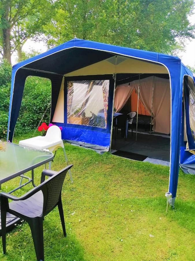 3- persoons bungalowtent op rustig privé plekje bij camping De Iepenhoeve Anna Paulowna Esterno foto